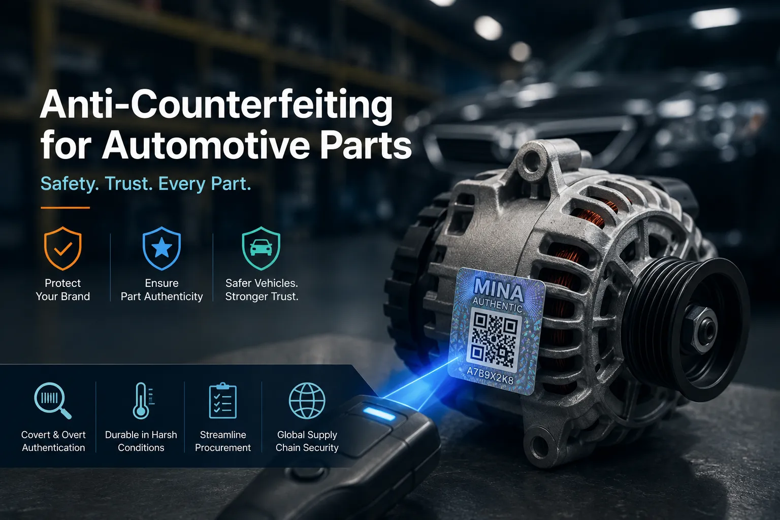Automotive Parts Anti-Counterfeiting: 6 Proven Ways to Stop Fake Parts